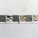 Traces I stato (series of six prints), 2013Solarplate, aquatint, monotype - Plate mm 180x333 - Paper mm 250x350