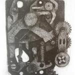 Marchingegno, 2002Etching - mm 395x283