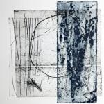 Serie Surcos, 2017Etching, drypoint, burin, spit bite acquatint – mm 500x500