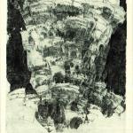 Lanterna III, 2020Etching and drypoint on copper - mm 800x600