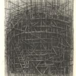 Diana Morales GaliciaStructure, 2019Drypoint – mm 180x140