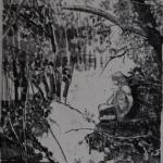 Nel parco, 2016Etching - mm 180x140