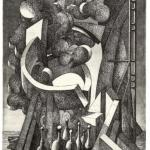 Il sogno dell’Arca, 2010 Etching, aquatint on copper– mm 350x250 – Edition: 10+5 pdaSheet  mm 700x500 – Printed by the artist