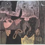 Arvind SharmaDream and desire 7Etching, aquatint - mm 155x160