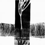 Helena KanaanUntitled 3, 2020Monotype with rubber roller and vegetables - mm 200x200
