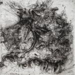 Ciclo mentale, 2020Etching, engraving - mm 185x180