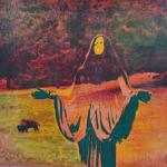 Liliana AlemanThe soul of the forest, 2021Polyester plate, photolithography - mm 180x200