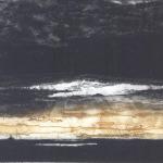 Nuvole, 2008Acquaforte, cera molle su zinco - mm 150x170stampa poupè a 2 colori