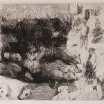 Senza titolo 2020Etching, soft ground etching, aquatint and drypoint on copper - mm 351x501