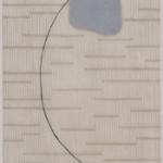 Raag, 2023Reduction woodcut and and metal wire - mm 600x200 - paper mm 690x350