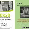 20x20 Arte grafico Italia-Argentina - Quilmes, Buenos Aires