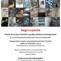 Segni e parole: Poesie di Luciano Cecchinel e grafica italiana contemporanea